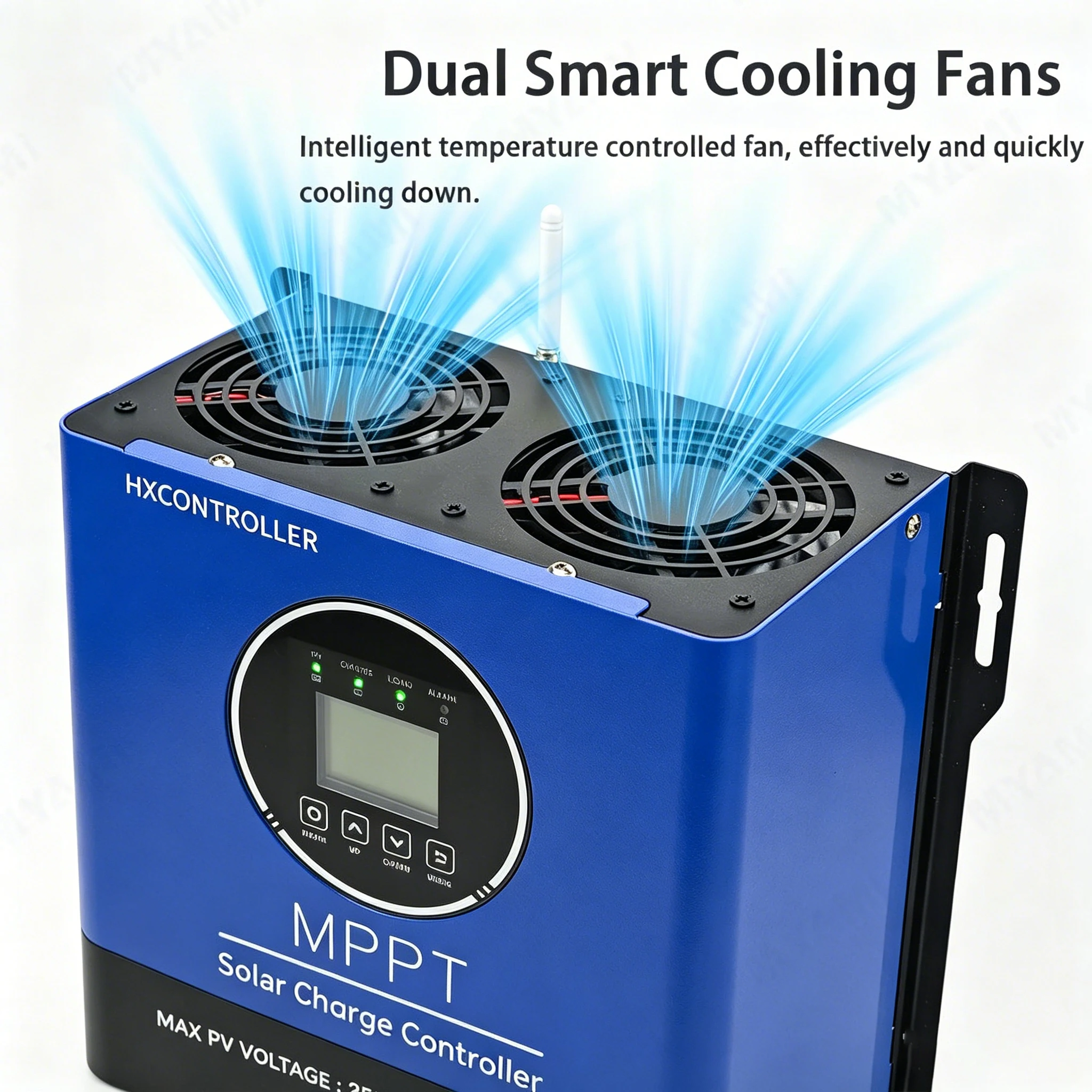 HXCONTROLLER Multi‑Voltage MPPT Solar Controller Lithium Lead‑Acid Battery Regulator Built In WIFI Function For Lifepo4 Lithium
HXCONTROLLER Multi‑Voltage MPPT Solar Controller Lithium Lead‑Acid Battery Regulator Built In WIFI Function For Lifepo4 Lithium
