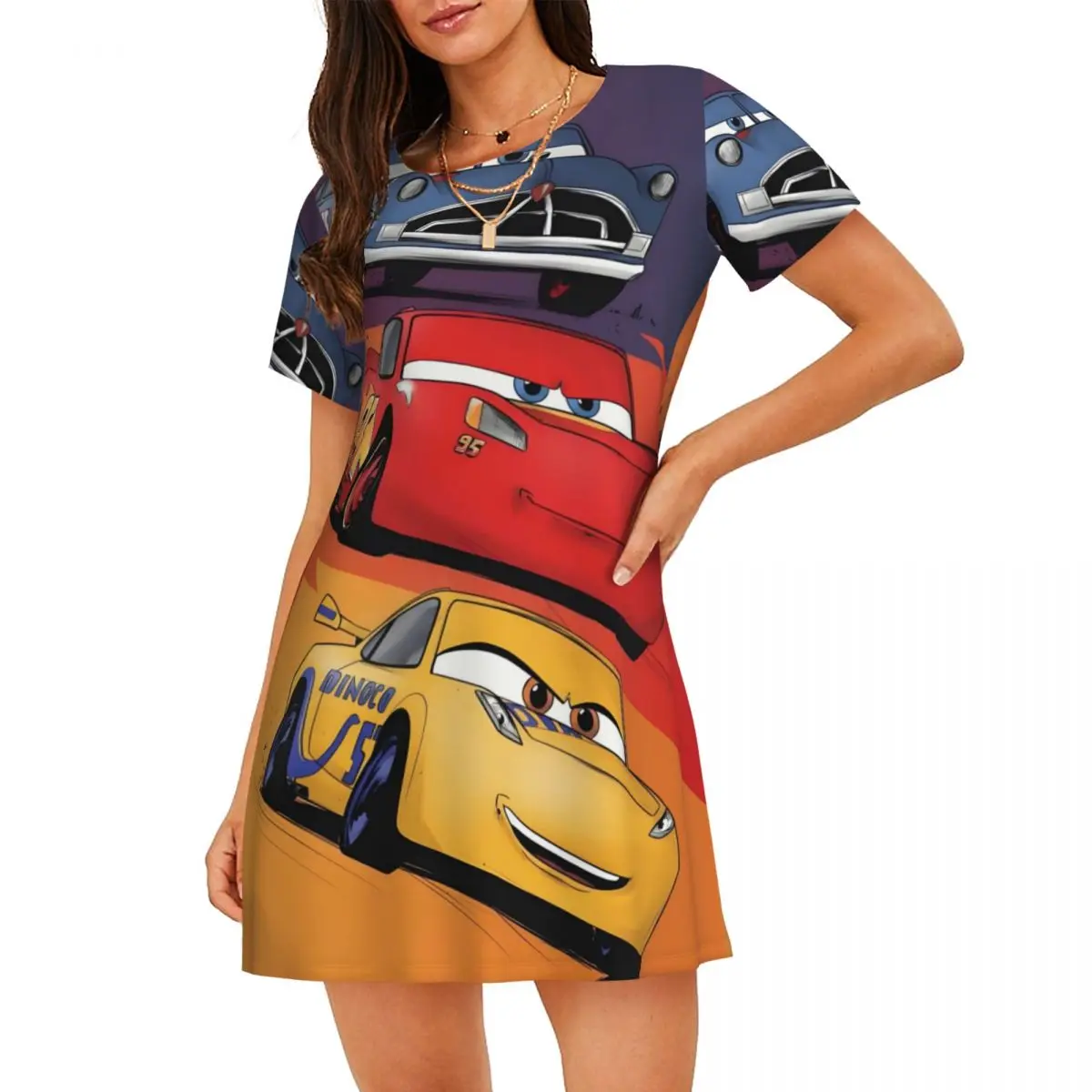 Изготовленные на заказ пижамы Lightning McQueen для сна, свободная пижама, пижама, платье для гоночного автомобиля, ночная рубашка, одежда для сна
Изготовленные на заказ пижамы Lightning McQueen для сна, свободная пижама, пижама, платье для гоночного автомобиля, ночная рубашка, одежда для сна
