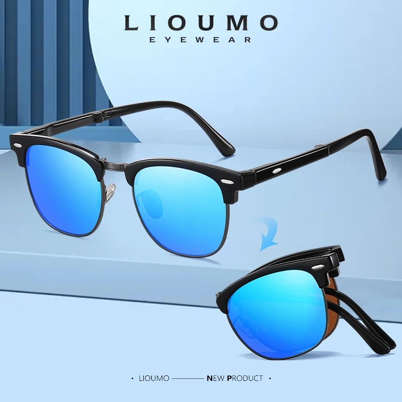 New Trending Portable Folding Sunglasses Woman Polarized Glasses For Man Retro Rice Nail Frame Unisex Anti-Glare zonnebril heren
New Trending Portable Folding Sunglasses Woman Polarized Glasses For Man Retro Rice Nail Frame Unisex Anti-Glare zonnebril heren