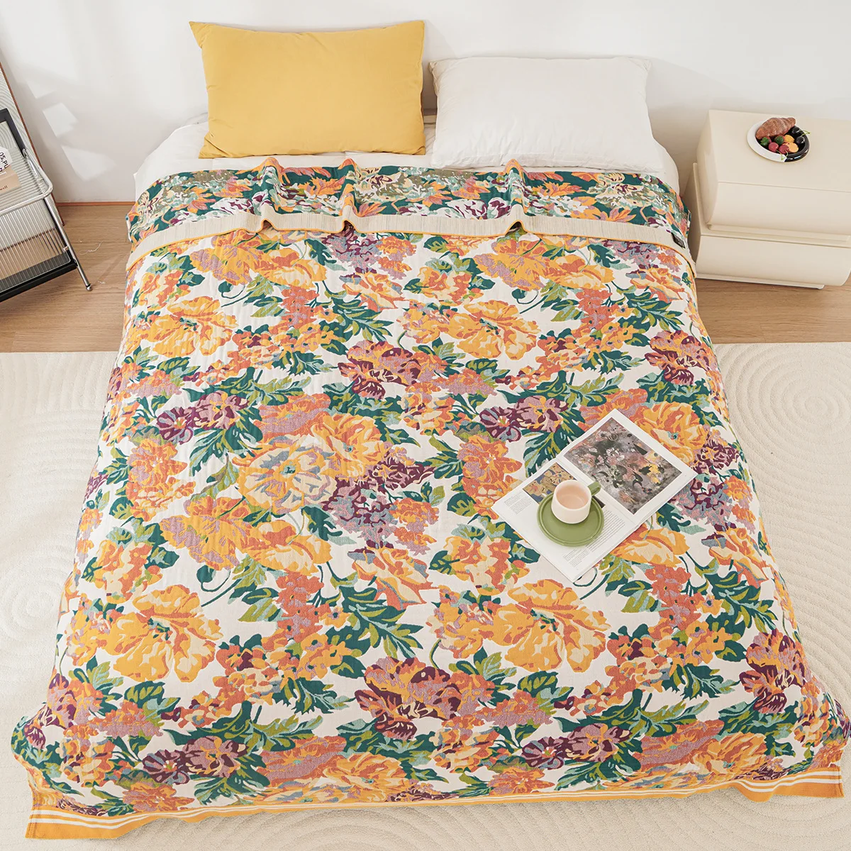 2024 New Product High End Thickened Cotton Gauze Towel Cover Blanket Napping Single Double Bed Cover Multi Functional Gauze
2024 New Product High End Thickened Cotton Gauze Towel Cover Blanket Napping Single Double Bed Cover Multi Functional Gauze