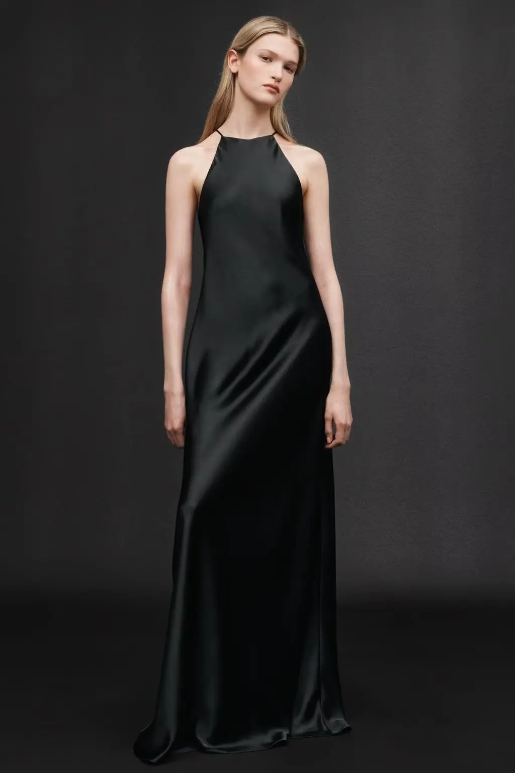 BB6460 ZA25 Summer New Women's Fashion Style Black Silk Texture Sleeveless Thin Strap Long Dress 3186331
BB6460 ZA25 Summer New Women's Fashion Style Black Silk Texture Sleeveless Thin Strap Long Dress 3186331
