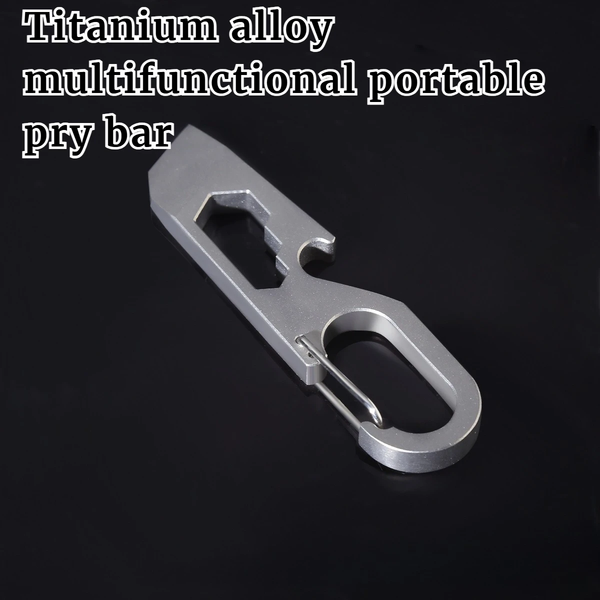 Titanium Alloy EDC Bottle Opener Multifunctional Portable High Quality Outdoor Camping Hiking Mini Pry Bar Multi-purpose
Titanium Alloy EDC Bottle Opener Multifunctional Portable High Quality Outdoor Camping Hiking Mini Pry Bar Multi-purpose