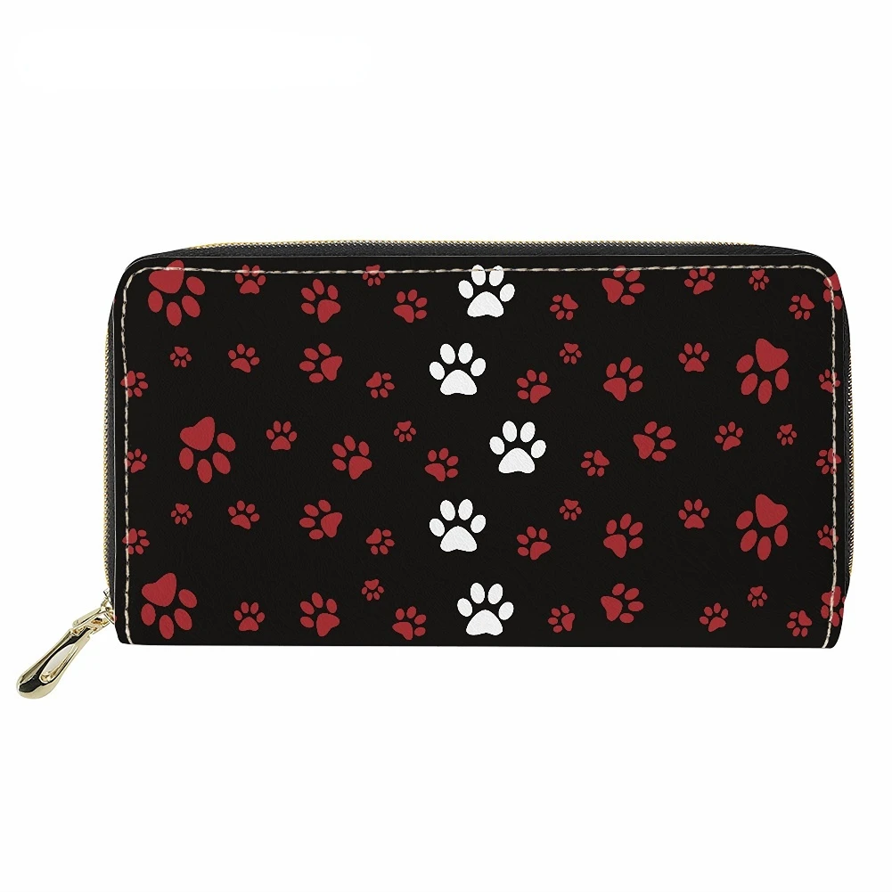 Long Wallet Lovely Dogs Paws Design Money Cash Card Holder Purse High Quality Soft PU Leather Clutch for Woman
Long Wallet Lovely Dogs Paws Design Money Cash Card Holder Purse High Quality Soft PU Leather Clutch for Woman