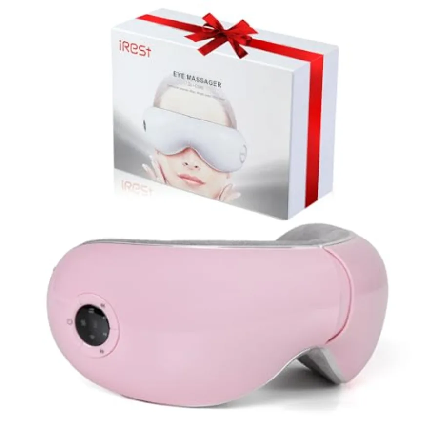 Eye Massager with Heat Compression and VibrationSmart Eye Mask Massager for Migraine Improve Sleep Eye Massage for Relieve Eye
Eye Massager with Heat Compression and VibrationSmart Eye Mask Massager for Migraine Improve Sleep Eye Massage for Relieve Eye