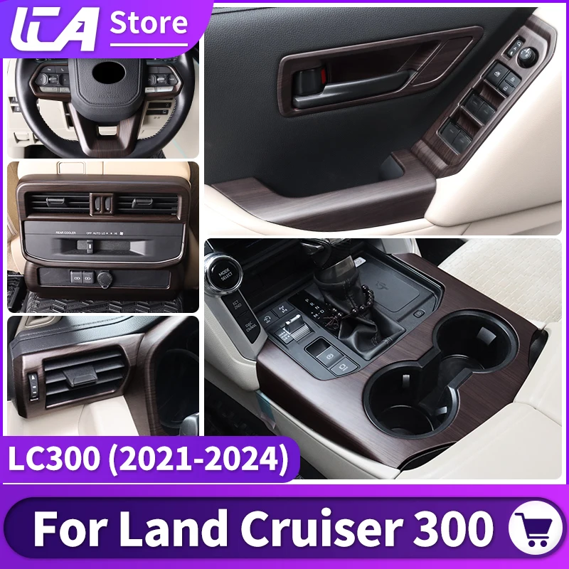 For 2021-2024 Toyota Land Cruiser 300 High Configuration Peach Wood Texture Interior Accessories LC300 Upgraded Modification
For 2021-2024 Toyota Land Cruiser 300 High Configuration Peach Wood Texture Interior Accessories LC300 Upgraded Modification