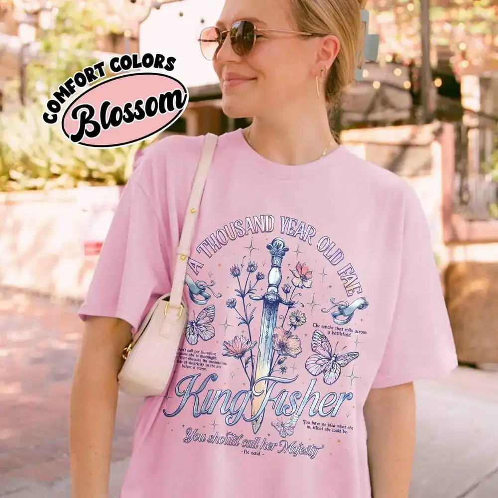 Kingfisher Comfort Colors Fan Shirt Academia Gift Little Osha Fantasy Romance Apparel Merch Gift For Book Lover Top Streetwear
Kingfisher Comfort Colors Fan Shirt Academia Gift Little Osha Fantasy Romance Apparel Merch Gift For Book Lover Top Streetwear