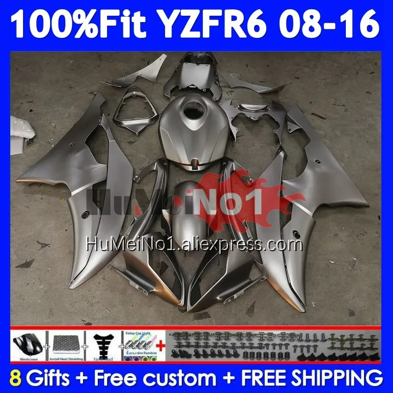 Кузов для YAMAHA YZF R6 600 R 6 YZF-600 YZF-R6 359 No 37 YZFR6 YZF600 08 09 10 11 12 2013 2014 2015 2016 Комплект глянцевого серебряного обтекателя
Кузов для YAMAHA YZF R6 600 R 6 YZF-600 YZF-R6 359 No 37 YZFR6 YZF600 08 09 10 11 12 2013 2014 2015 2016 Комплект глянцевого серебряного обтекателя