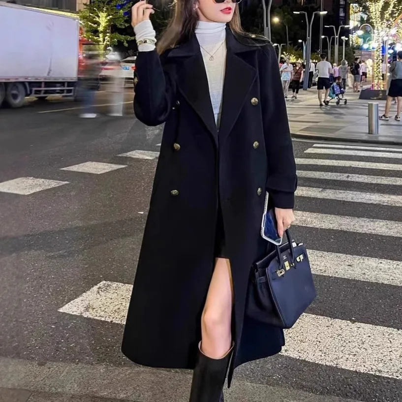 Red Wool Coat Women 2025 Autumn Winter New British Style Petite Wool Overcoat
Red Wool Coat Women 2025 Autumn Winter New British Style Petite Wool Overcoat