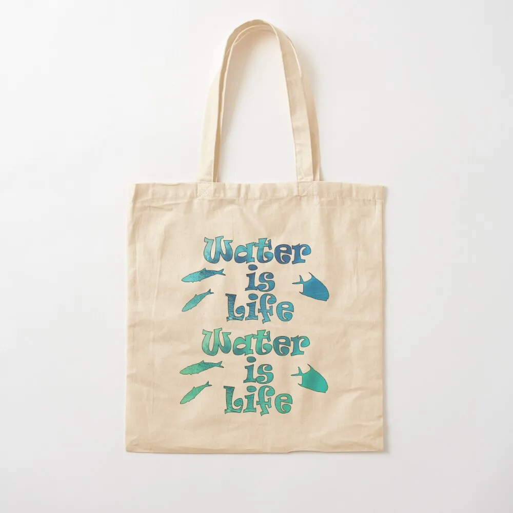 Water Is Life Tote Bag Shopper reusable grocery bags Canvas bag for women Gift bags
Water Is Life Tote Bag Shopper reusable grocery bags Canvas bag for women Gift bags