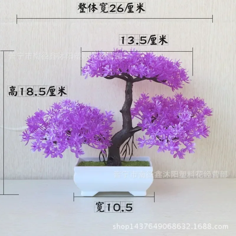 Artificial Plastic Plants Bonsai Small Tree Pot Fake Plant Potted Flower Home Room Table Decoration Garden Arrangement Ornaments
Artificial Plastic Plants Bonsai Small Tree Pot Fake Plant Potted Flower Home Room Table Decoration Garden Arrangement Ornaments