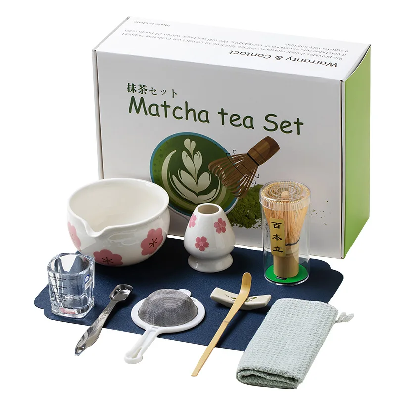 10PCS Matcha Tea Whisk Teaware Japanese Ceremony Bamboo Chasen Tea Tool Brush Exquisite Matcha Teaset Gift Box DIY Making Tools
10PCS Matcha Tea Whisk Teaware Japanese Ceremony Bamboo Chasen Tea Tool Brush Exquisite Matcha Teaset Gift Box DIY Making Tools