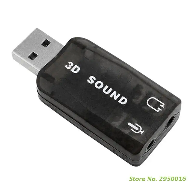 USB to 3.5mm Jack Audio Adapter USB 2.0 to Aux Mic Headphone External 3D Sound Card HFR8103 Chip for PC
USB to 3.5mm Jack Audio Adapter USB 2.0 to Aux Mic Headphone External 3D Sound Card HFR8103 Chip for PC