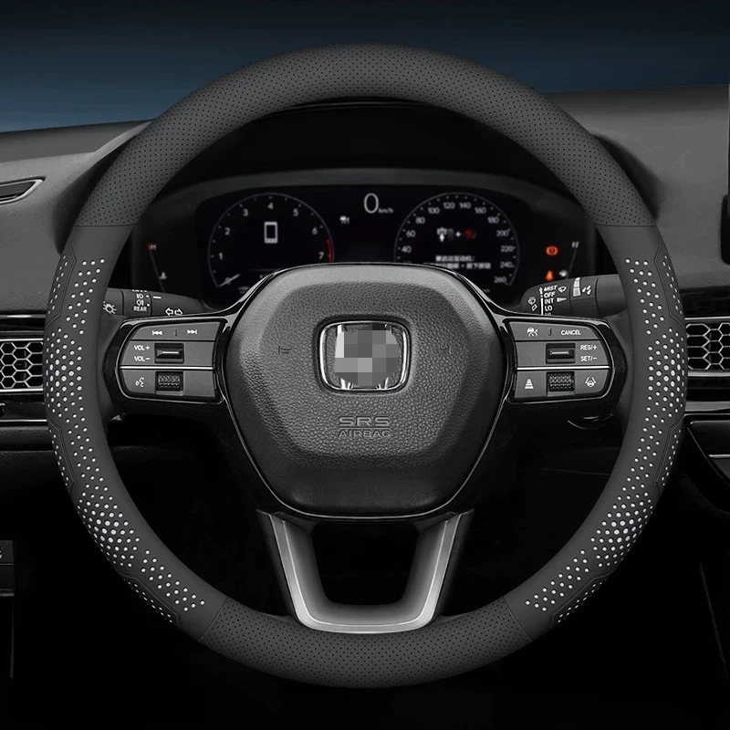 Leather Car Steering Wheel Cover for Honda Odyssey e.Ny1 HRV Civic ZR-V Prologue Pilot Jazz CRV Accord 2022 - 2025 Accessories
Leather Car Steering Wheel Cover for Honda Odyssey e.Ny1 HRV Civic ZR-V Prologue Pilot Jazz CRV Accord 2022 - 2025 Accessories