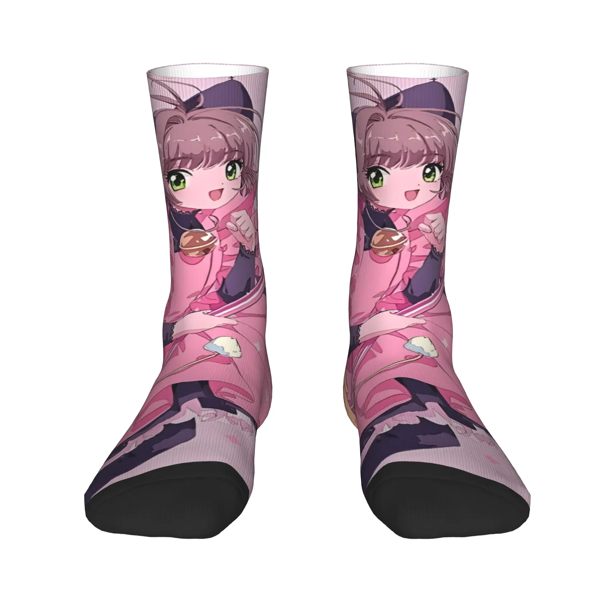 Funny Sock Bandai Cardcaptor Sakura The Kitty Guardian Vintage Seamless Pattern Printed Men Crew Socks Novelty Men's Socks
Funny Sock Bandai Cardcaptor Sakura The Kitty Guardian Vintage Seamless Pattern Printed Men Crew Socks Novelty Men's Socks