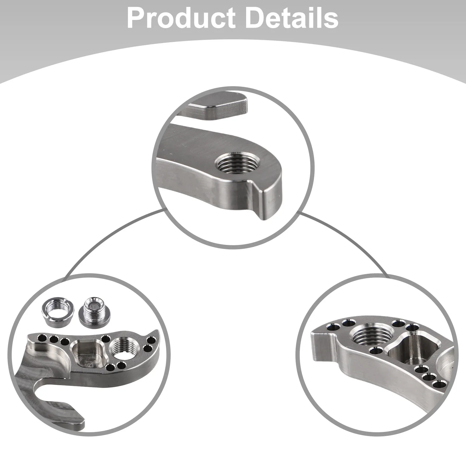 Bicycle Maintenance 65x43x8mm Bike Derailleur Hanger Bike Derailleur Hanger For Trek Bicycle Parts Good Strength
Bicycle Maintenance 65x43x8mm Bike Derailleur Hanger Bike Derailleur Hanger For Trek Bicycle Parts Good Strength