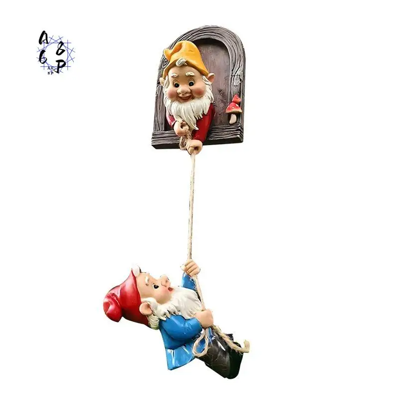 A68P-Climbing Gnomes Tree Face Decor Outdoor For Yard, Adorable Gnome Tree Hugger Fairy Door Statue For Tree
A68P-Climbing Gnomes Tree Face Decor Outdoor For Yard, Adorable Gnome Tree Hugger Fairy Door Statue For Tree