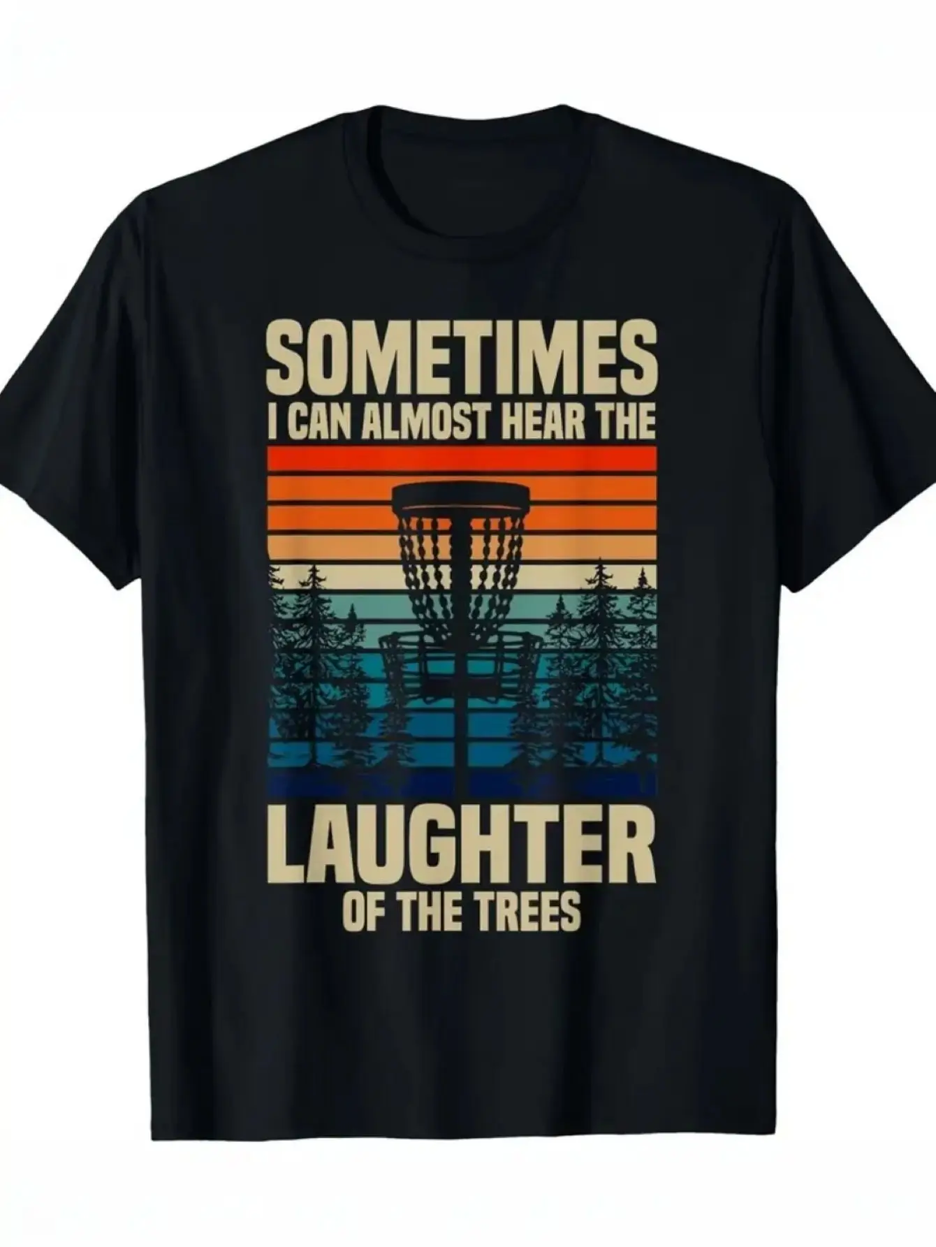 "Laughter of the Trees" Disc Golf Graphic Print T-Shirt 100% Cotton O-Neck Short Sleeve Summer Casual Mens T-shirt Streetwear
"Laughter of the Trees" Disc Golf Graphic Print T-Shirt 100% Cotton O-Neck Short Sleeve Summer Casual Mens T-shirt Streetwear