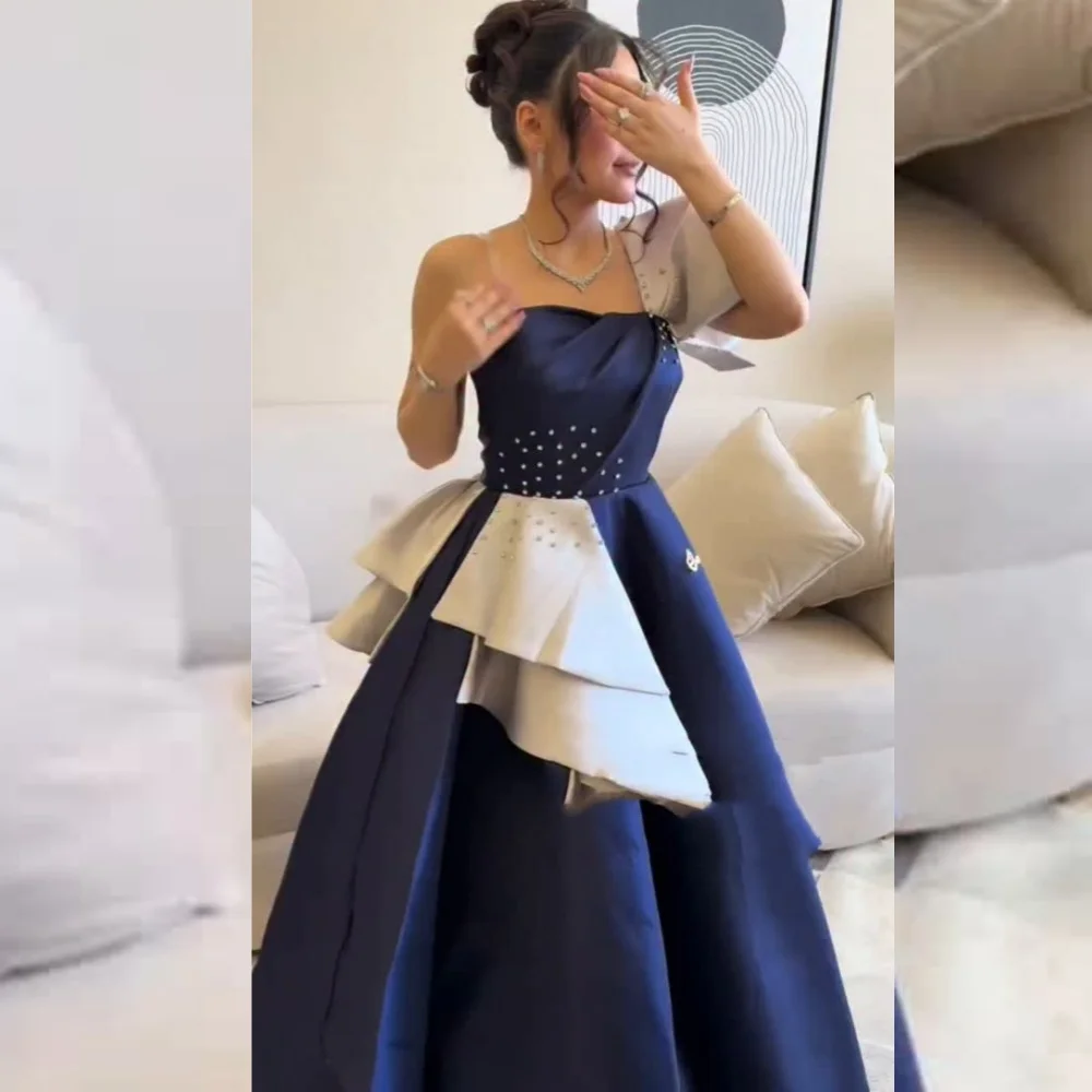 Customized Fashion Jersey Sequined Pleat A-line Sheer Straps Long Dresses Bespoke Occasion Formal Sparkle
Customized Fashion Jersey Sequined Pleat A-line Sheer Straps Long Dresses Bespoke Occasion Formal Sparkle