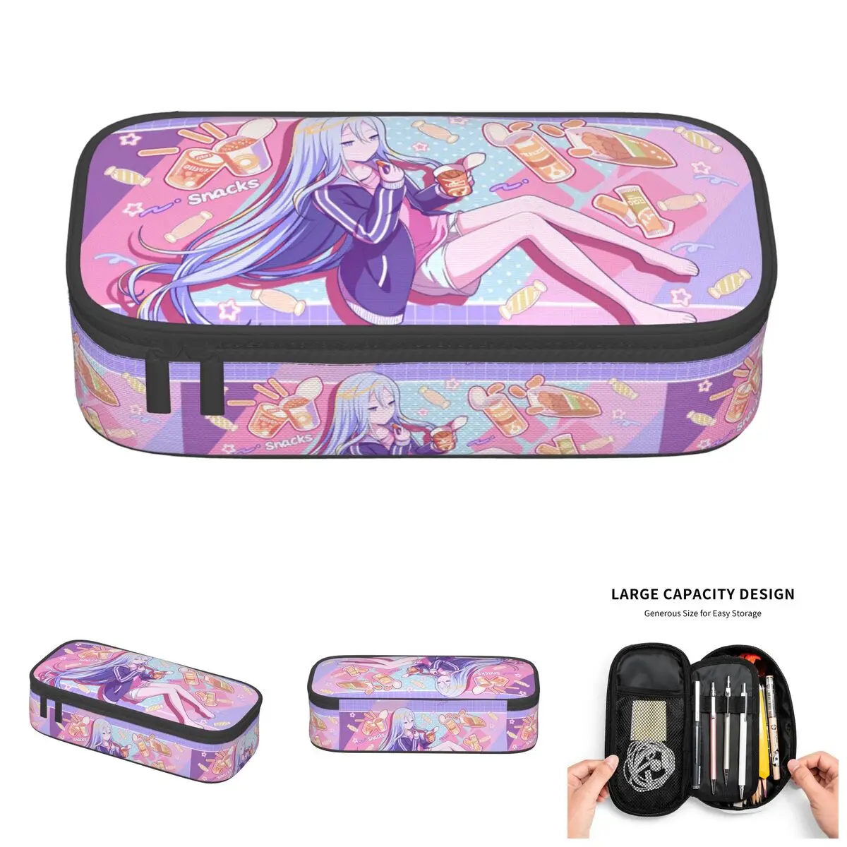 Yoisaki Kanade H-Hatsune M-Miku Kawaii Pencil Case Boys Girls Large Capacity Pencil Pouch School Supplies
Yoisaki Kanade H-Hatsune M-Miku Kawaii Pencil Case Boys Girls Large Capacity Pencil Pouch School Supplies
