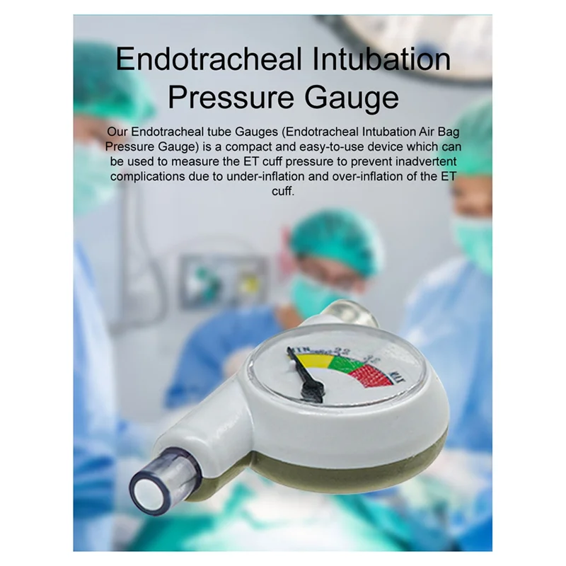 Endotracheal Intubation Air Bag Pressure Gauge Intubation Balloon Saturation Monitoring For Endotracheal Tube Veterinary-ABUA
Endotracheal Intubation Air Bag Pressure Gauge Intubation Balloon Saturation Monitoring For Endotracheal Tube Veterinary-ABUA