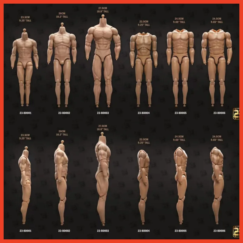 IN STOCK Original 23TOYS 1/6 23-BD001 BD003 Standard Muscle Joint Body Male Strong Soldier Action Figure Articulate Body Toy
IN STOCK Original 23TOYS 1/6 23-BD001 BD003 Standard Muscle Joint Body Male Strong Soldier Action Figure Articulate Body Toy