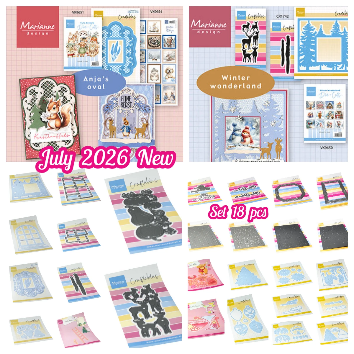 Marianne Design Christmas Bells Deer Arch Window Snow Landscapes Metal Cutting Dies for DIY Handmade Scrapbooking July 2026 New
Marianne Design Christmas Bells Deer Arch Window Snow Landscapes Metal Cutting Dies for DIY Handmade Scrapbooking July 2026 New