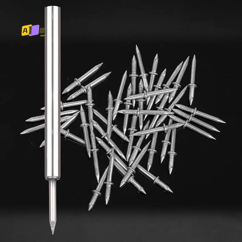 A08F-500Pcs Double-Head Skirting Thread Seamless Nail Double Headed Nails Invisible Security Screws With 5 Installation Tool
A08F-500Pcs Double-Head Skirting Thread Seamless Nail Double Headed Nails Invisible Security Screws With 5 Installation Tool