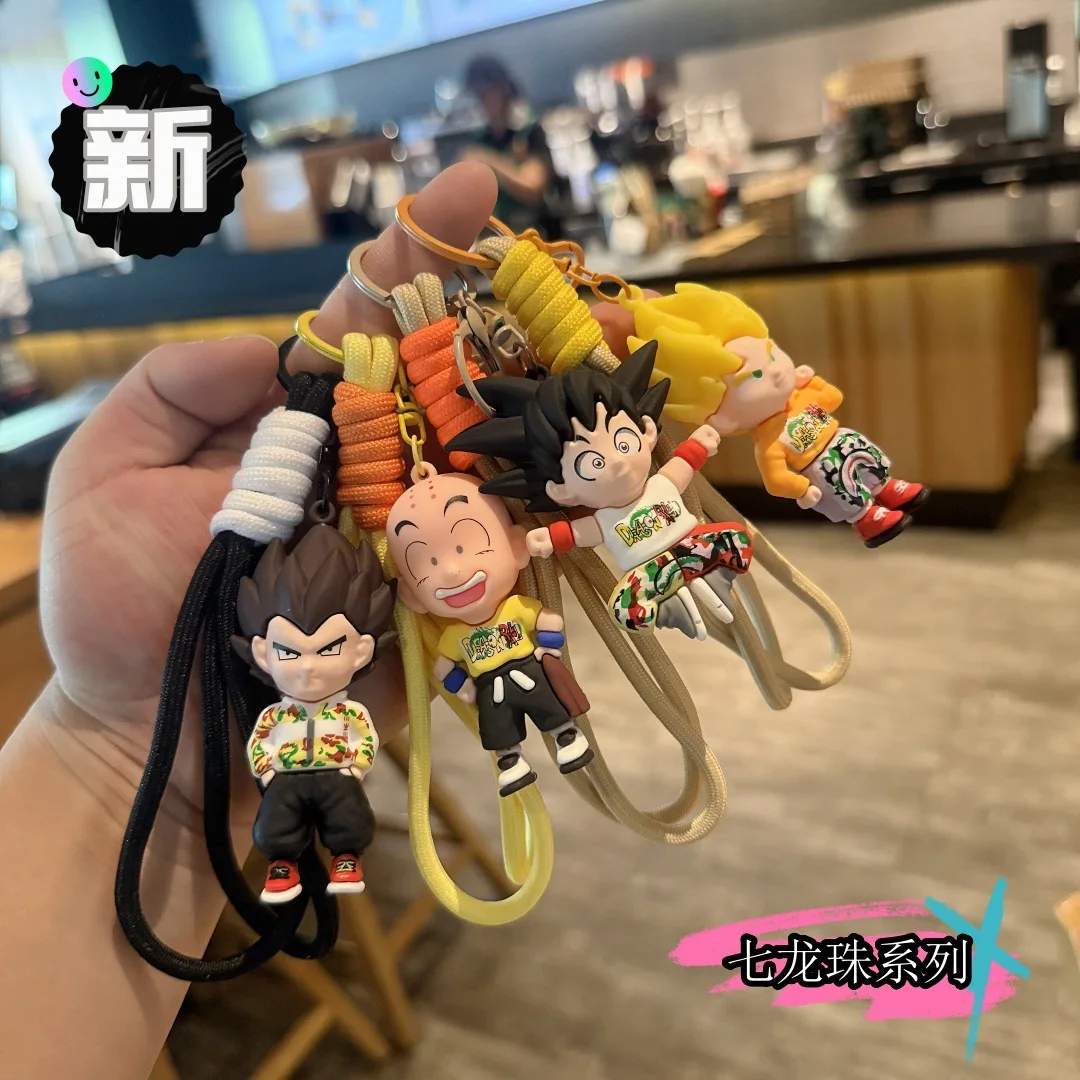 New cartoon Dragon Ball keychain figurine student bag pendant car keychain street gift
New cartoon Dragon Ball keychain figurine student bag pendant car keychain street gift