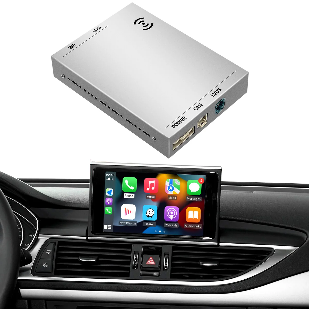 Autoabc Wireless CarPlay Module Android Auto Adapter A3 8V A4 B8 MIB2 CarPlay A1a3 Android
Autoabc Wireless CarPlay Module Android Auto Adapter A3 8V A4 B8 MIB2 CarPlay A1a3 Android