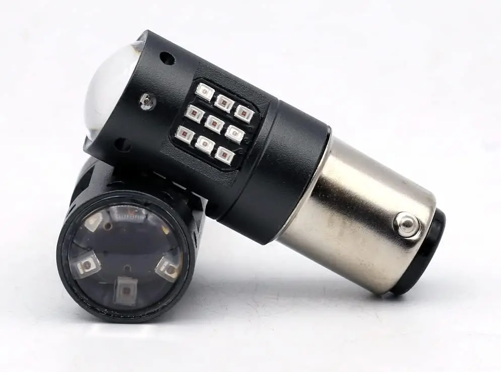 1157 Red Flashing Strobe Blinking Rear Alert Safety Brake Tail Stop High Power LED Light Bulbs
1157 Red Flashing Strobe Blinking Rear Alert Safety Brake Tail Stop High Power LED Light Bulbs