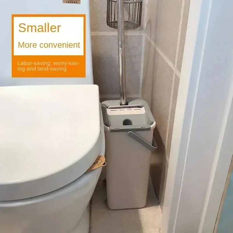 Плоская швабра с ведром, средство для мытья полов без рук с подушечками из микрофибры для влажного и сухого ламината из твердой древесины-A27R
Плоская швабра с ведром, средство для мытья полов без рук с подушечками из микрофибры для влажного и сухого ламината из твердой древесины-A27R