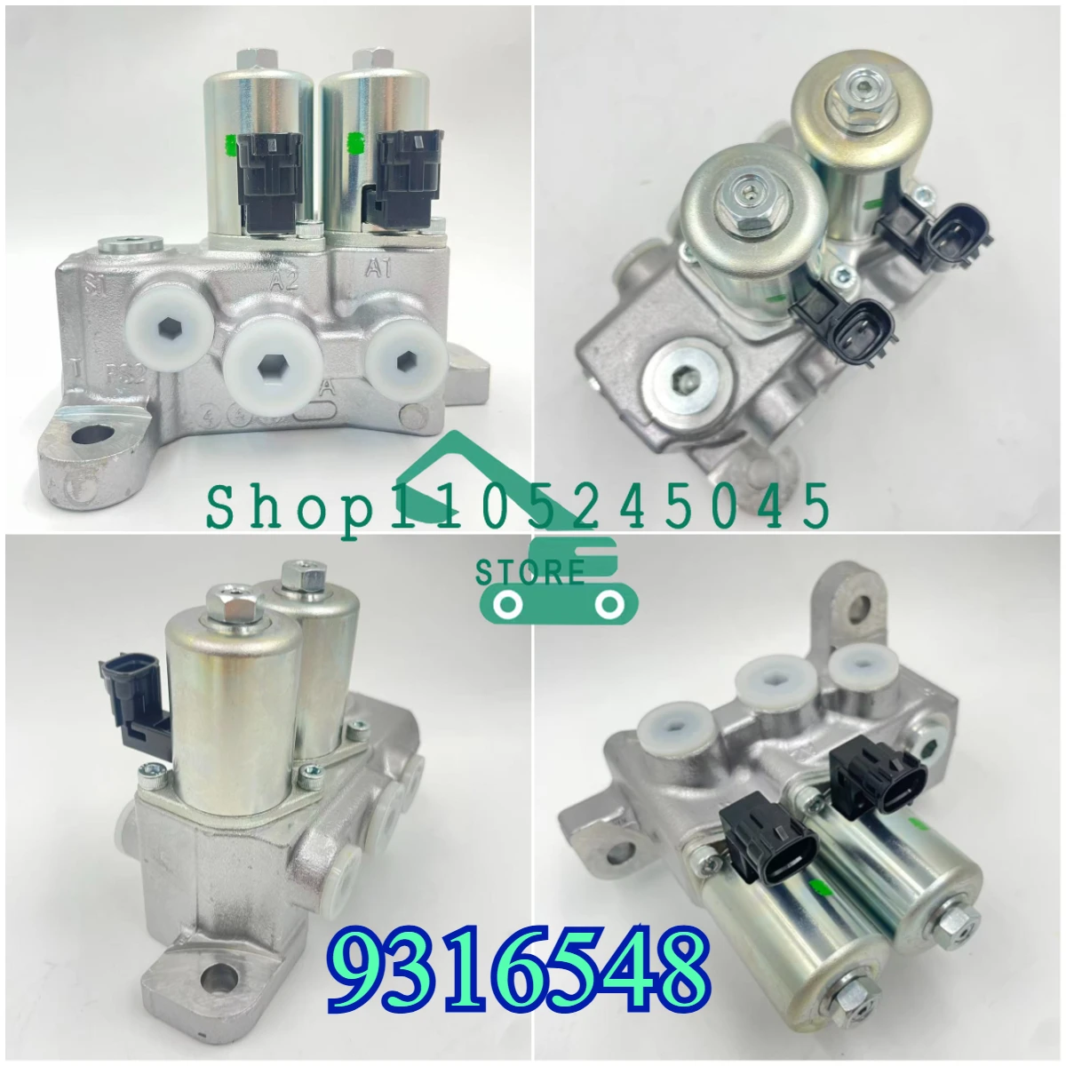 For Excavator ZAX330 350 360-3G New Pilot Solenoid Valve Group EFI Direct Injection 4609630 9316548 9220906 9254030 9258048
For Excavator ZAX330 350 360-3G New Pilot Solenoid Valve Group EFI Direct Injection 4609630 9316548 9220906 9254030 9258048