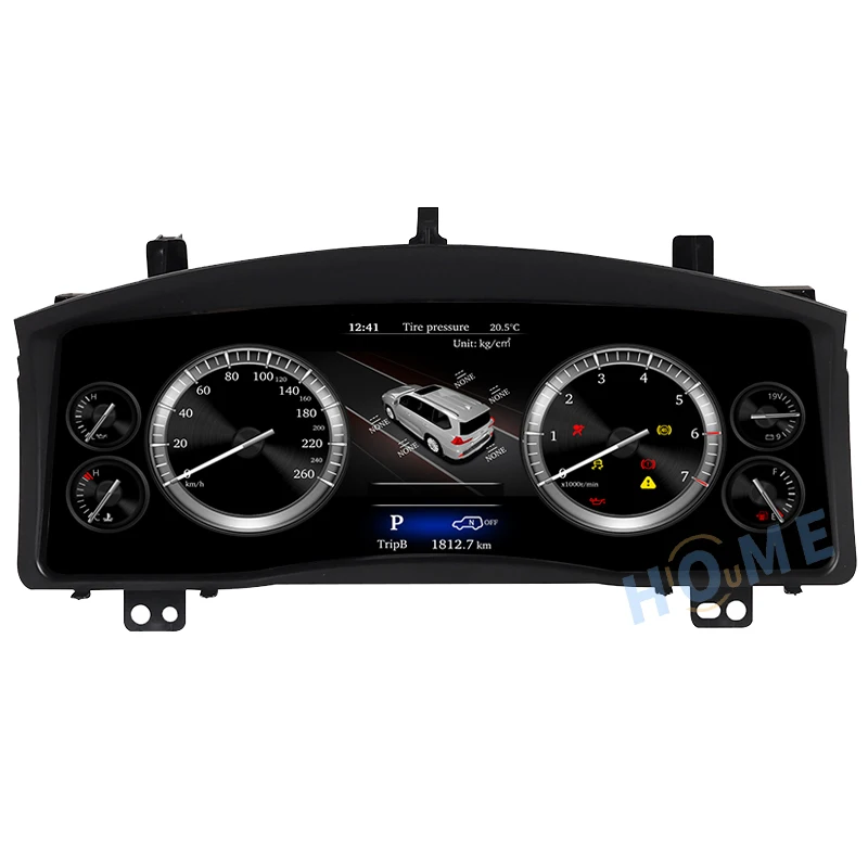 12.5 Inch LCD Speedometer Cluster Instrument Virtual Panel Digital Dashboard for LX570 2007-2017 Linux System
12.5 Inch LCD Speedometer Cluster Instrument Virtual Panel Digital Dashboard for LX570 2007-2017 Linux System