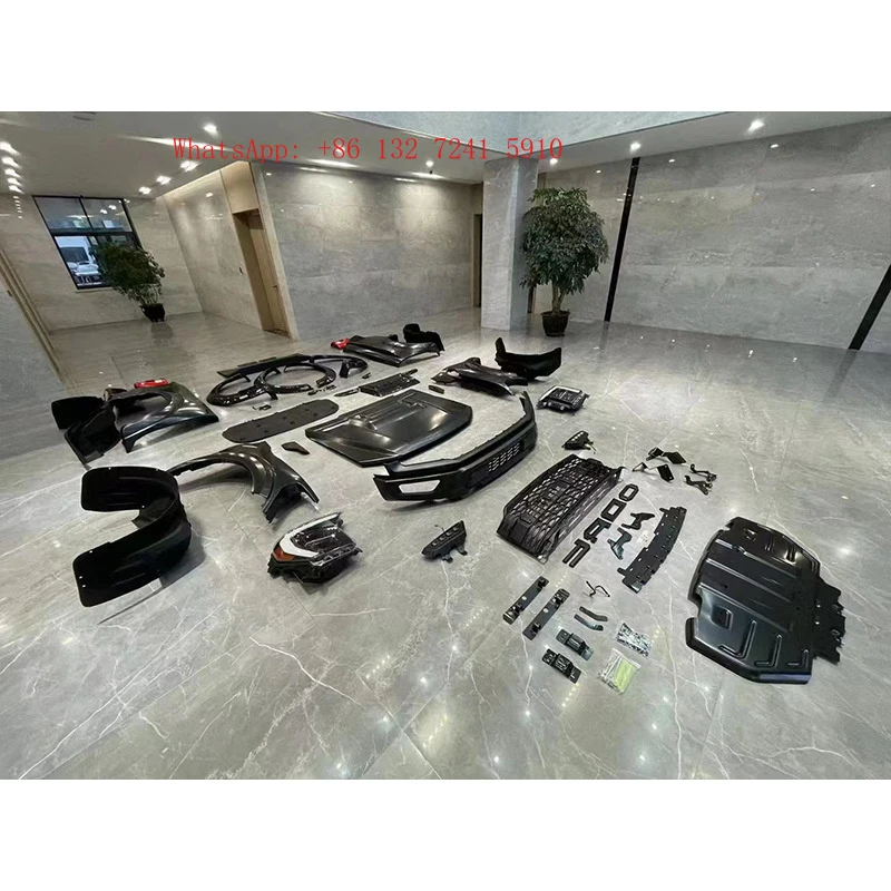 2012-2021 T6 F150 Full Wide Body Kit Facelift Conversion Kit For 2021 Off Road Wide Style Exterior Replacement Parts
2012-2021 T6 F150 Full Wide Body Kit Facelift Conversion Kit For 2021 Off Road Wide Style Exterior Replacement Parts