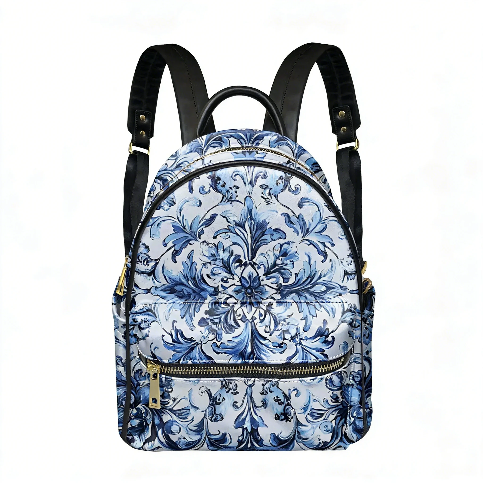 Blue and white porcelain Printing Backpack Womens Men Double Shoulder Bag Business Travel Bookbag Rucksack Gift Daypack
Blue and white porcelain Printing Backpack Womens Men Double Shoulder Bag Business Travel Bookbag Rucksack Gift Daypack