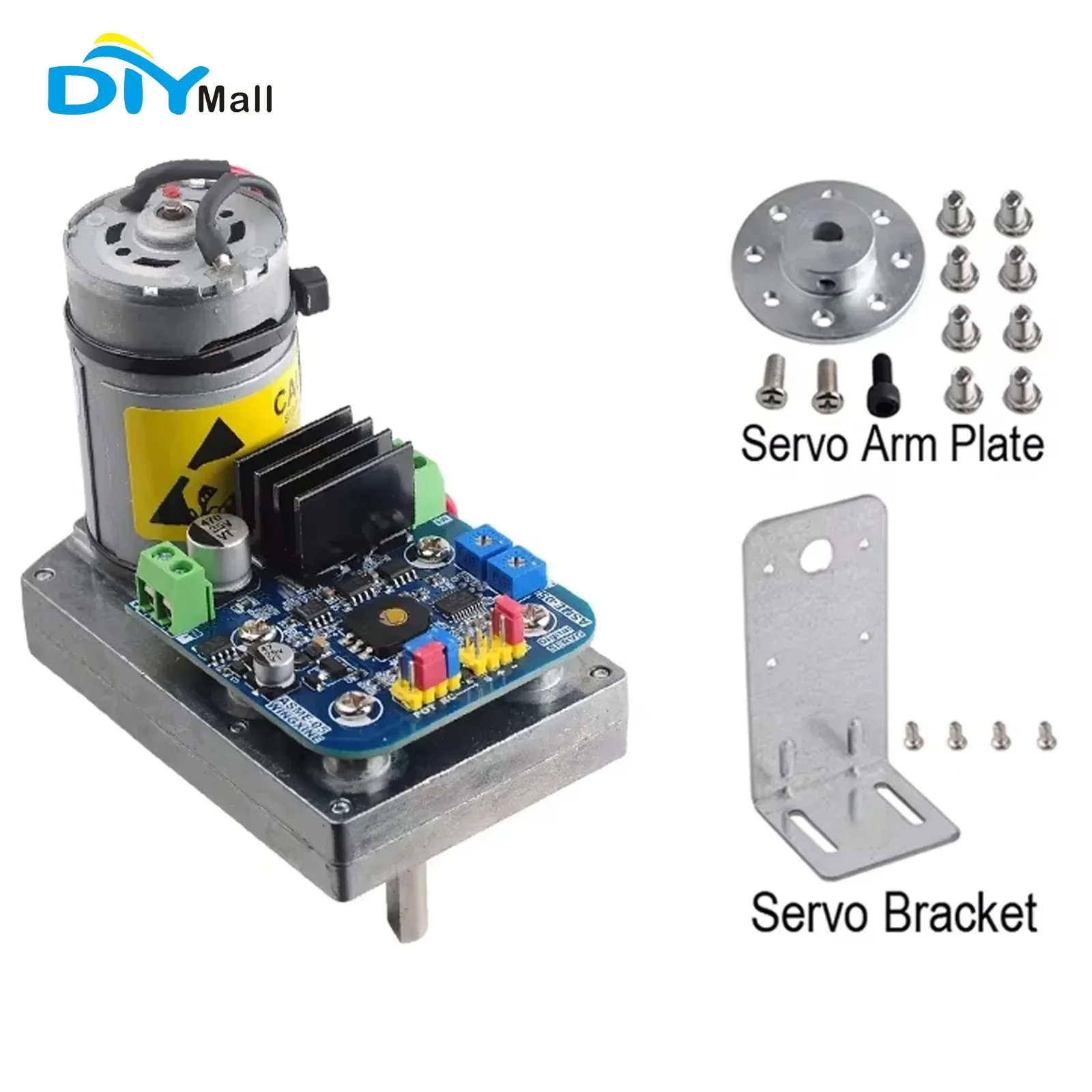ASMC-05B High Torque Servo 180kg.cm Alloy Servos 12V/24V for Robot Arm Valve Large Robotic Manipulator with Special Arm Plate
ASMC-05B High Torque Servo 180kg.cm Alloy Servos 12V/24V for Robot Arm Valve Large Robotic Manipulator with Special Arm Plate