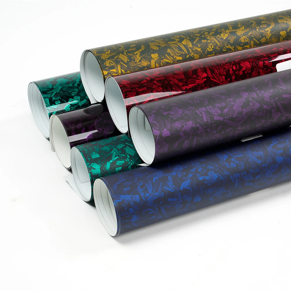 Beforeafter Premium Carbon Fiber Film Color Forged Carbon Fiber Vinyl PET Liner for Car Decoration.
Beforeafter Premium Carbon Fiber Film Color Forged Carbon Fiber Vinyl PET Liner for Car Decoration.