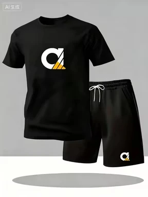 Simple Design Mens Summer 2Pcs Tracksuit Short Sleeve Tee+Sports Shorts Casual Outdoor Daily Running Fitness Clothing
Simple Design Mens Summer 2Pcs Tracksuit Short Sleeve Tee+Sports Shorts Casual Outdoor Daily Running Fitness Clothing