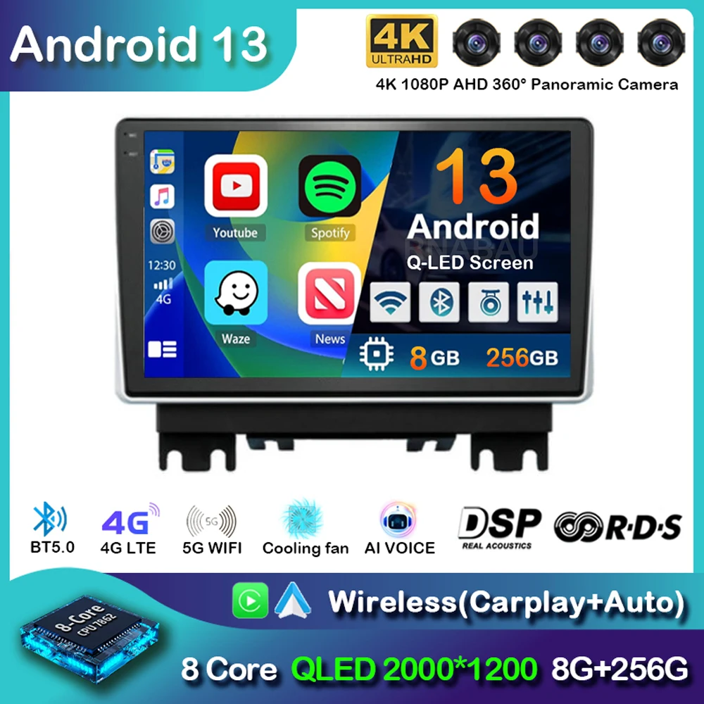 Автомобильный радиоприемник Carplay на Android 13 для Changan Hunter F70 2019-2021, мультимедийная система с GPS-навигацией, видеоплеером, стереопроигрывателем
Автомобильный радиоприемник Carplay на Android 13 для Changan Hunter F70 2019-2021, мультимедийная система с GPS-навигацией, видеоплеером, стереопроигрывателем