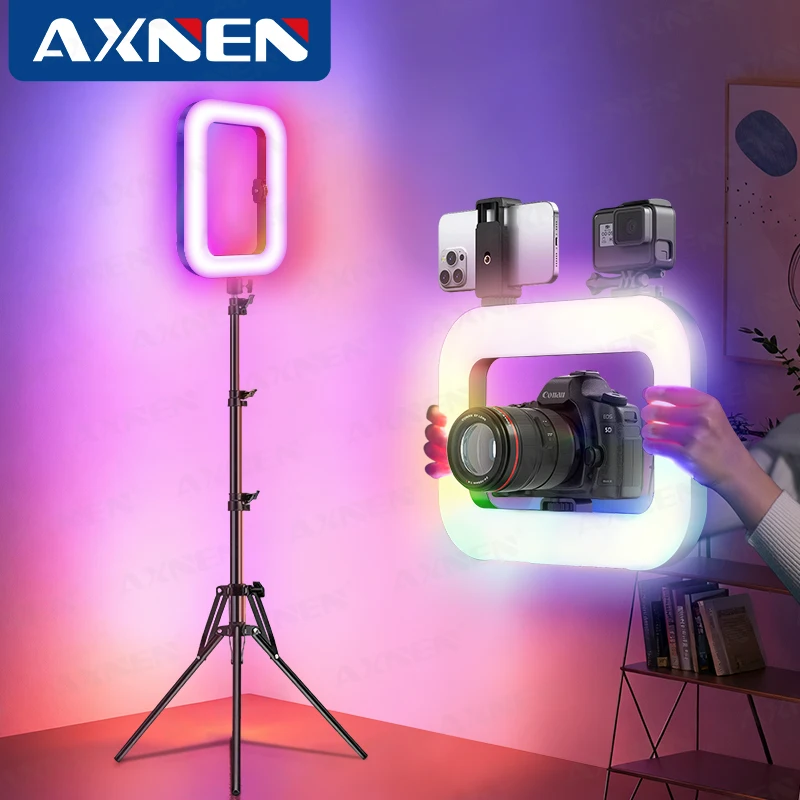 Portable Handheld Ring LED Light New Rabbit Cage Lighting Photography Lamp for Mobile Live Broadcast Selfie Light Decoration
Portable Handheld Ring LED Light New Rabbit Cage Lighting Photography Lamp for Mobile Live Broadcast Selfie Light Decoration