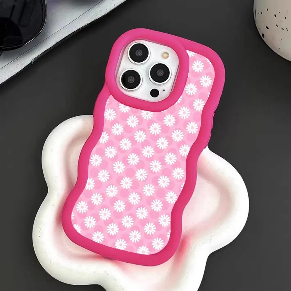 Розовый чехол для телефона с сердечками для iPhone 17 16 15 14 13 12 11 Air Pro Max Plus, с волнистым краем, из ТПУ, разноцветный, красивый
Розовый чехол для телефона с сердечками для iPhone 17 16 15 14 13 12 11 Air Pro Max Plus, с волнистым краем, из ТПУ, разноцветный, красивый