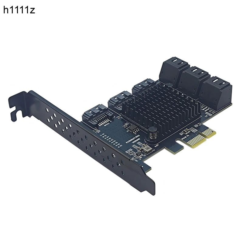 Карта расширения PCIE SATA PCI Express X1 — 9-портовый контроллер SATA3.0, мультипликатор 6 Гбит/с, чип RTL9101, дополнительная карта для настольного компьютера
Карта расширения PCIE SATA PCI Express X1 — 9-портовый контроллер SATA3.0, мультипликатор 6 Гбит/с, чип RTL9101, дополнительная карта для настольного компьютера