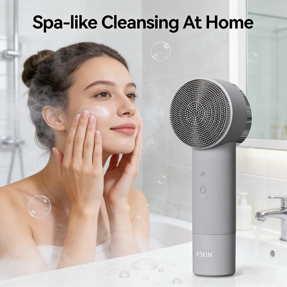 Sonic Silicone Facial Brush Cleaner Vibration Roller Massage Pore Deep Cleansing Scrubber Waterproof Face Exfoliating Cleanser
Sonic Silicone Facial Brush Cleaner Vibration Roller Massage Pore Deep Cleansing Scrubber Waterproof Face Exfoliating Cleanser
