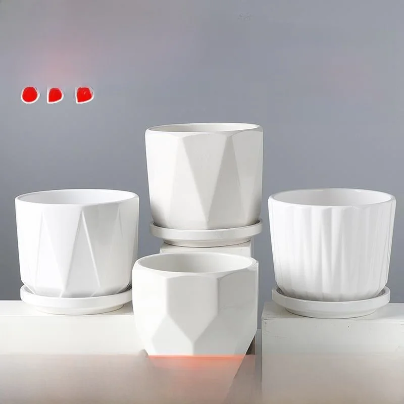 Large And Small White Ceramic Flower Pots Living Room Home Decorations Creative Miniature Green Ivy Craft Decorations
Large And Small White Ceramic Flower Pots Living Room Home Decorations Creative Miniature Green Ivy Craft Decorations