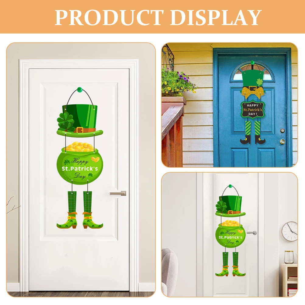 2 Pcs Tag Wall Patrick'S Sign Home Decor St St Patricks Decor Day Saint Patricks Day Decorations Party
2 Pcs Tag Wall Patrick'S Sign Home Decor St St Patricks Decor Day Saint Patricks Day Decorations Party