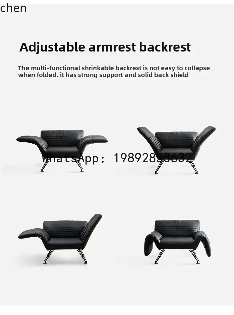 single sofa high-end living room leather sofa chair high-end armrest leisure chair
single sofa high-end living room leather sofa chair high-end armrest leisure chair