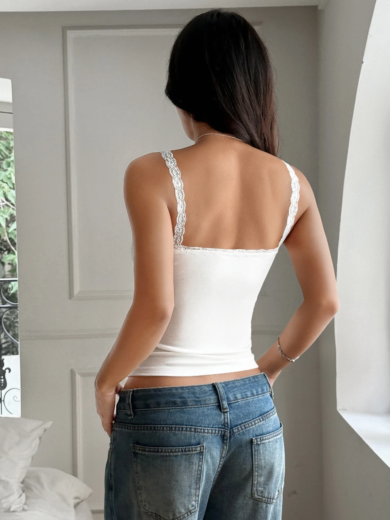 Women's T-Shirt 2025 Fashion Spring Summer Elegant Style Unique Y2K Sexy Lace Patchwork Camisole T-Shirt Vest Women's Clothing
Women's T-Shirt 2025 Fashion Spring Summer Elegant Style Unique Y2K Sexy Lace Patchwork Camisole T-Shirt Vest Women's Clothing