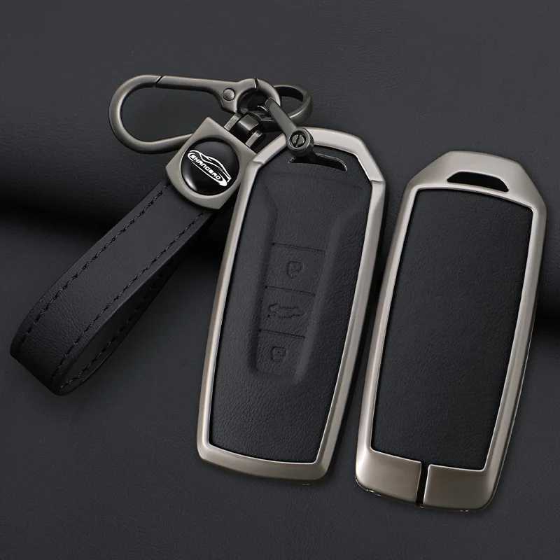 Zinc Alloy+ Leather Car Key Case Cover For VW Volkswagen Touareg 2018 2019 2020 2021 2022 2023 3 Buttons Remote Key Protector
Zinc Alloy+ Leather Car Key Case Cover For VW Volkswagen Touareg 2018 2019 2020 2021 2022 2023 3 Buttons Remote Key Protector