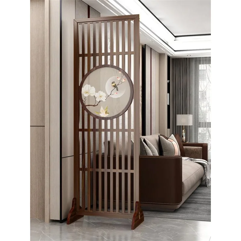 New Chinese screen partition living room folding mobile solid wood home office hollow decoration division
New Chinese screen partition living room folding mobile solid wood home office hollow decoration division