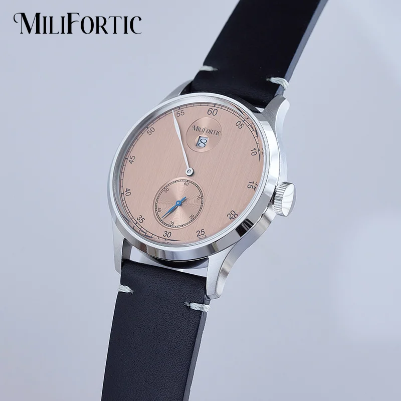 Milifortic R077 Jumping Hour Automatic Watches for Men with ST17 Movement Vintage Small Second Wristwatches
Milifortic R077 Jumping Hour Automatic Watches for Men with ST17 Movement Vintage Small Second Wristwatches